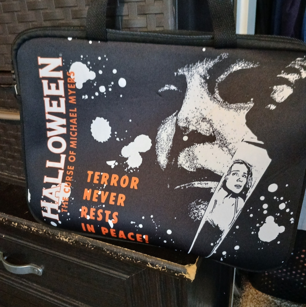 Halloween Laptop Michael Myers Tote